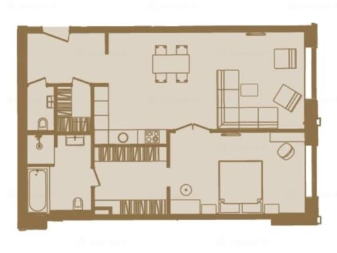 1-комнатная квартира в ЖК «Звезды Арбата»