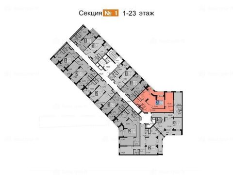 3-комнатная квартира в ЖК «Загорье»