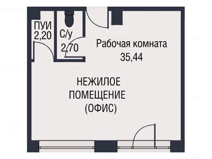 1-комнатная квартира в ЖК AFI Park Воронцовский