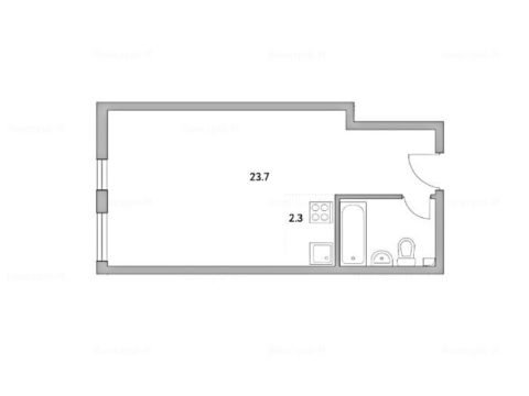 1-комнатная квартира в ЖК «Тринити-2»