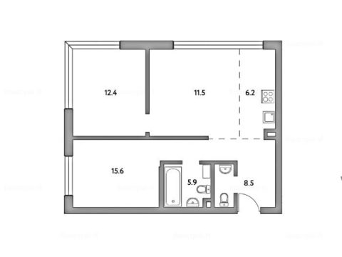 3-комнатная квартира в ЖК «PROFIT»