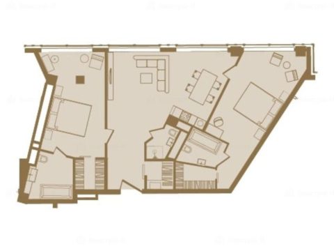2-комнатная квартира в ЖК «Звезды Арбата»