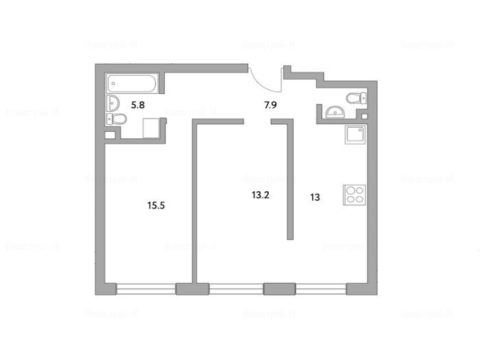 2-комнатная квартира в ЖК «PROFIT»